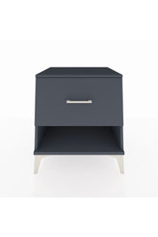 Kronos Komodin Tek Çekmeceli 60x59x64 Antrasit-Antrasit