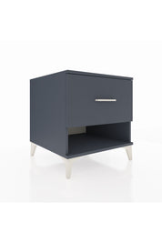 Kronos Komodin Tek Çekmeceli 60x59x64 Antrasit-Antrasit