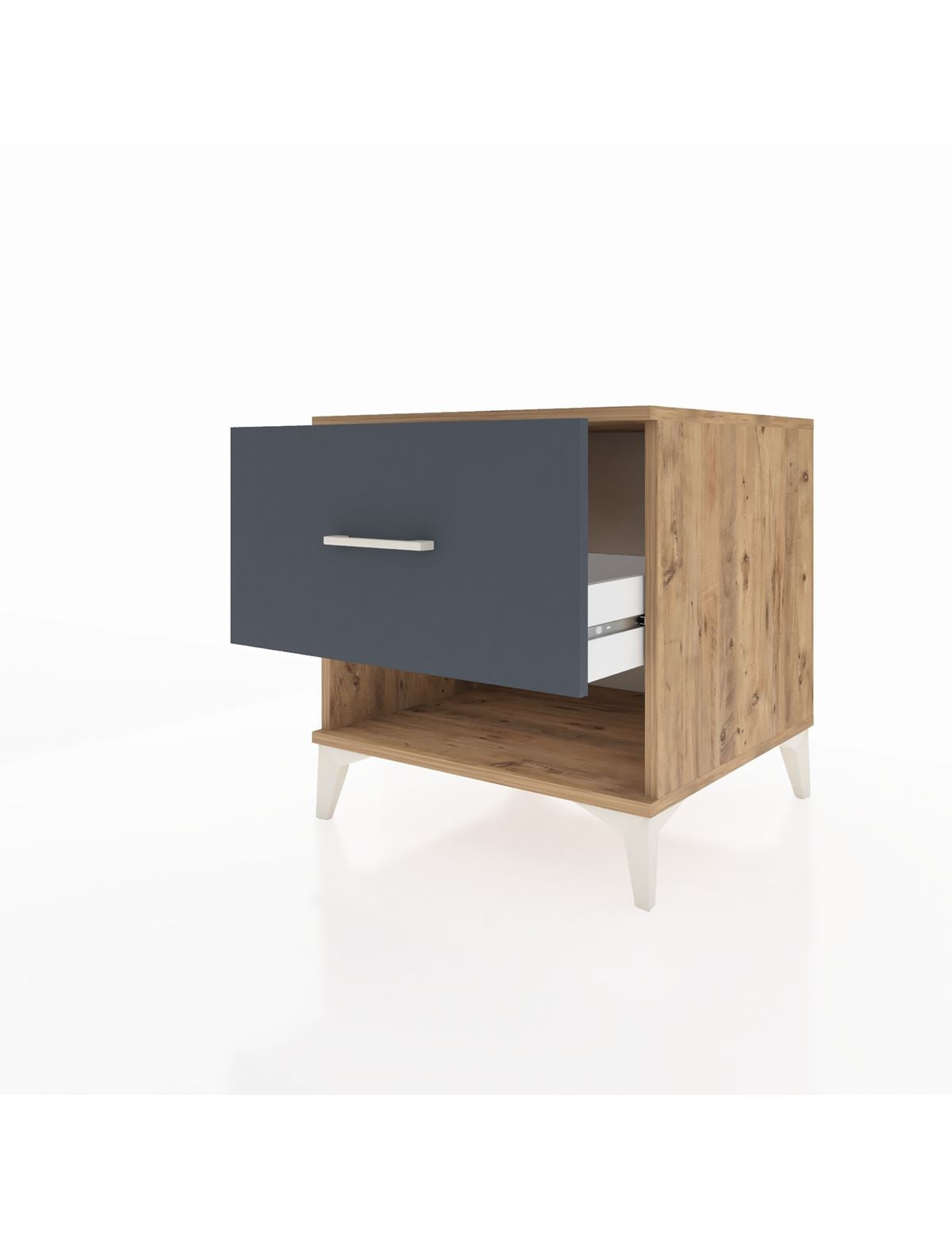 Kronos Komodin Tek Çekmeceli 60x59x64 - S78M013V8C