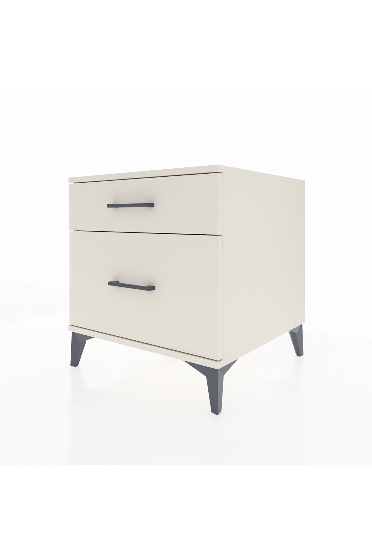 Kronos Komodin 2 Çekmeceli 60x59x64 Aytaşı-Aytaşı