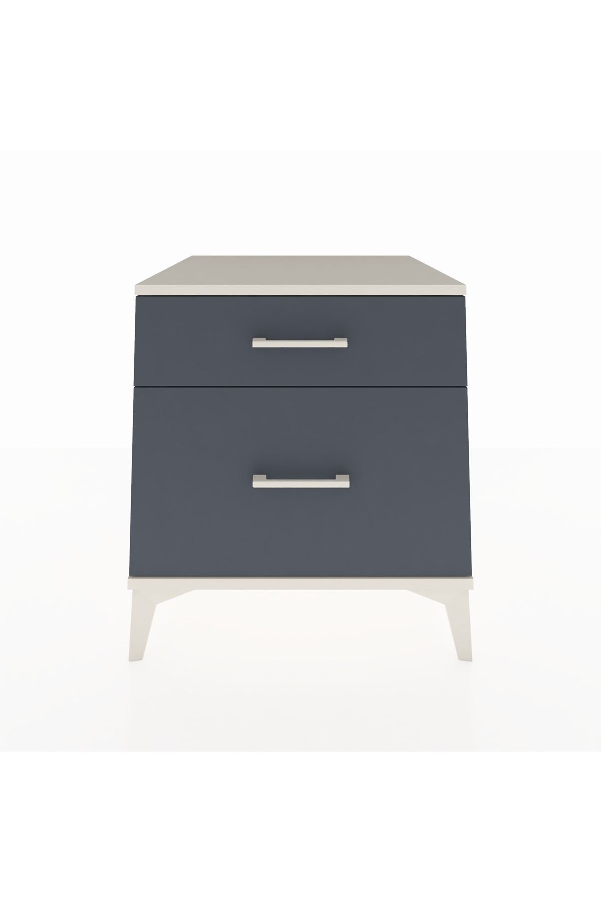 Kronos Komodin 2 Çekmeceli 60x59x64 Aytaşı-Antrasit