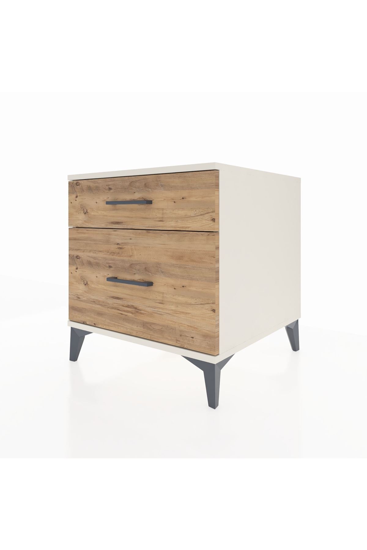 Kronos Komodin 2 Çekmeceli 60x59x64 Aytaşı-Çam