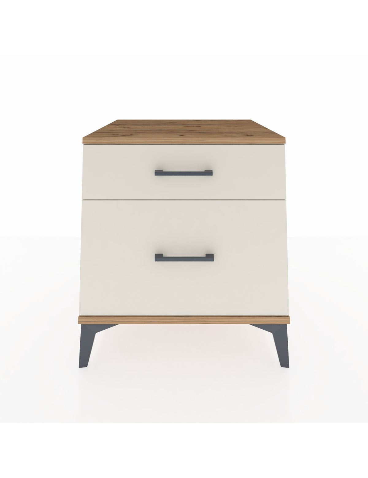 Kronos Komodin 2 Çekmeceli 60x59x64 Çam-Aytaşı