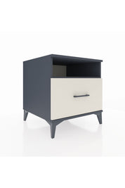 Kronos Komodin Tek Raflı Tek Çekmeceli 60x59x64 Antrasit-Aytaşı