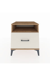 Kronos Komodin Tek Raflı Tek Çekmeceli 60x59x64 Çam-Aytaşı