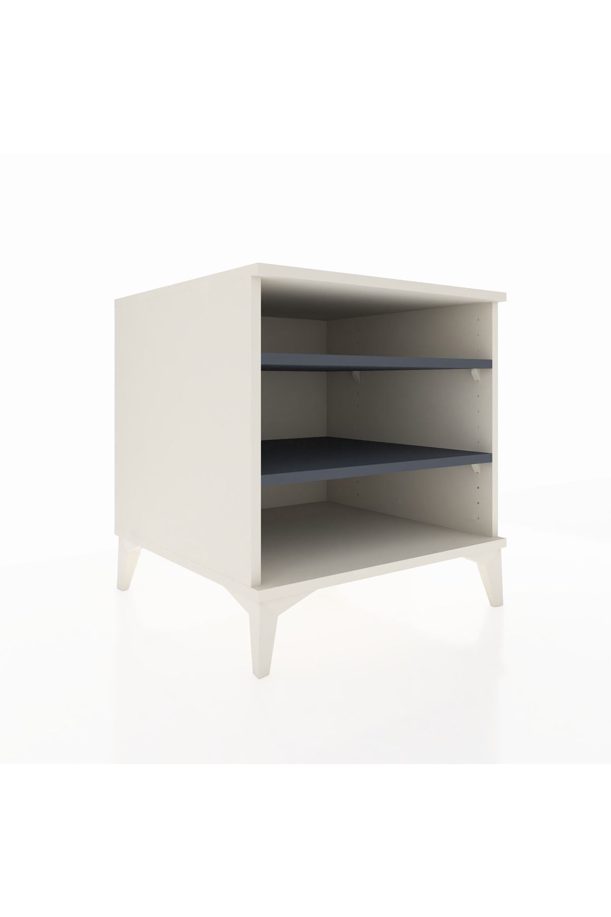 Kronos Komodin 2 Raflı 60x59x64 Aytaşı-Antrasit