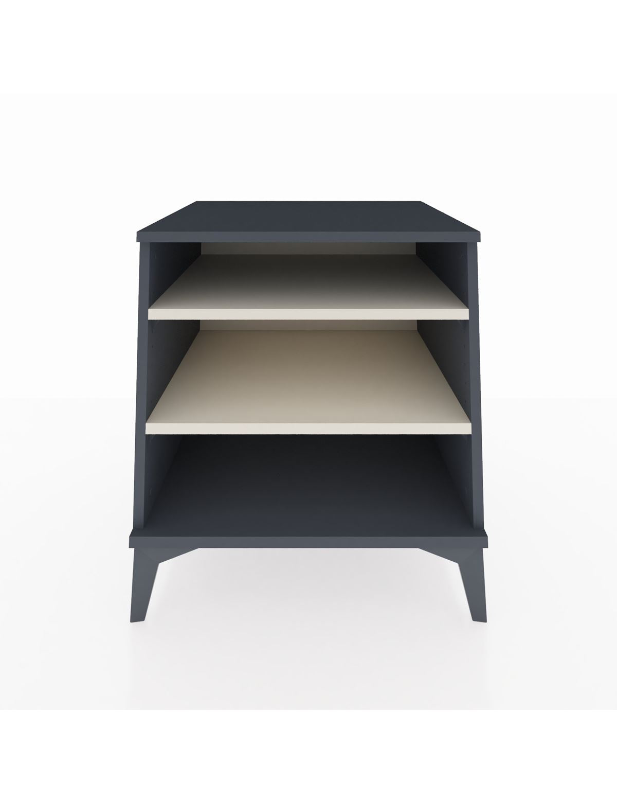 Kronos Komodin 2 Raflı 60x59x64 Antrasit-Aytaşı