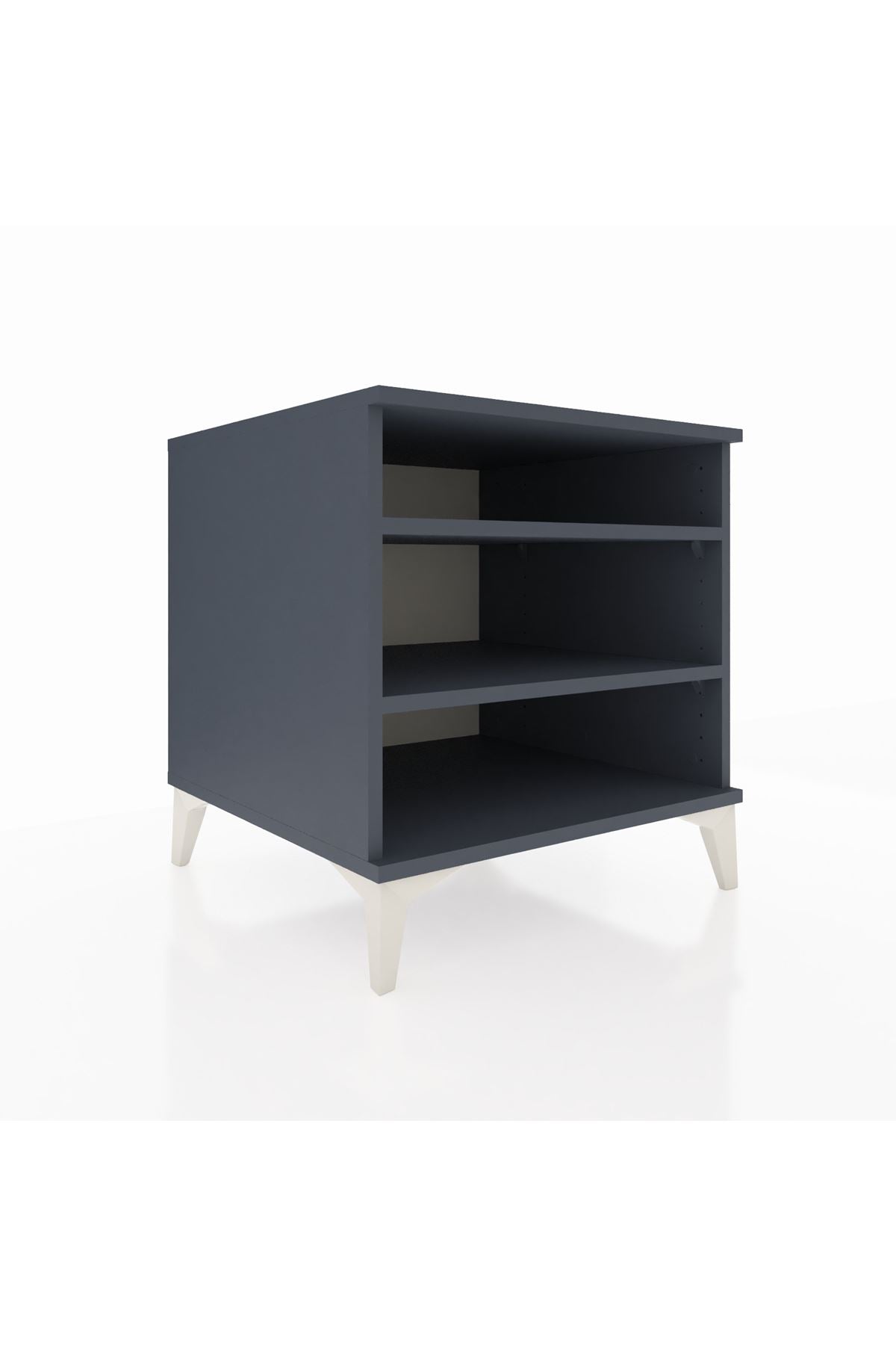 Kronos Komodin 2 Raflı 60x59x64 Antrasit-Antrasit