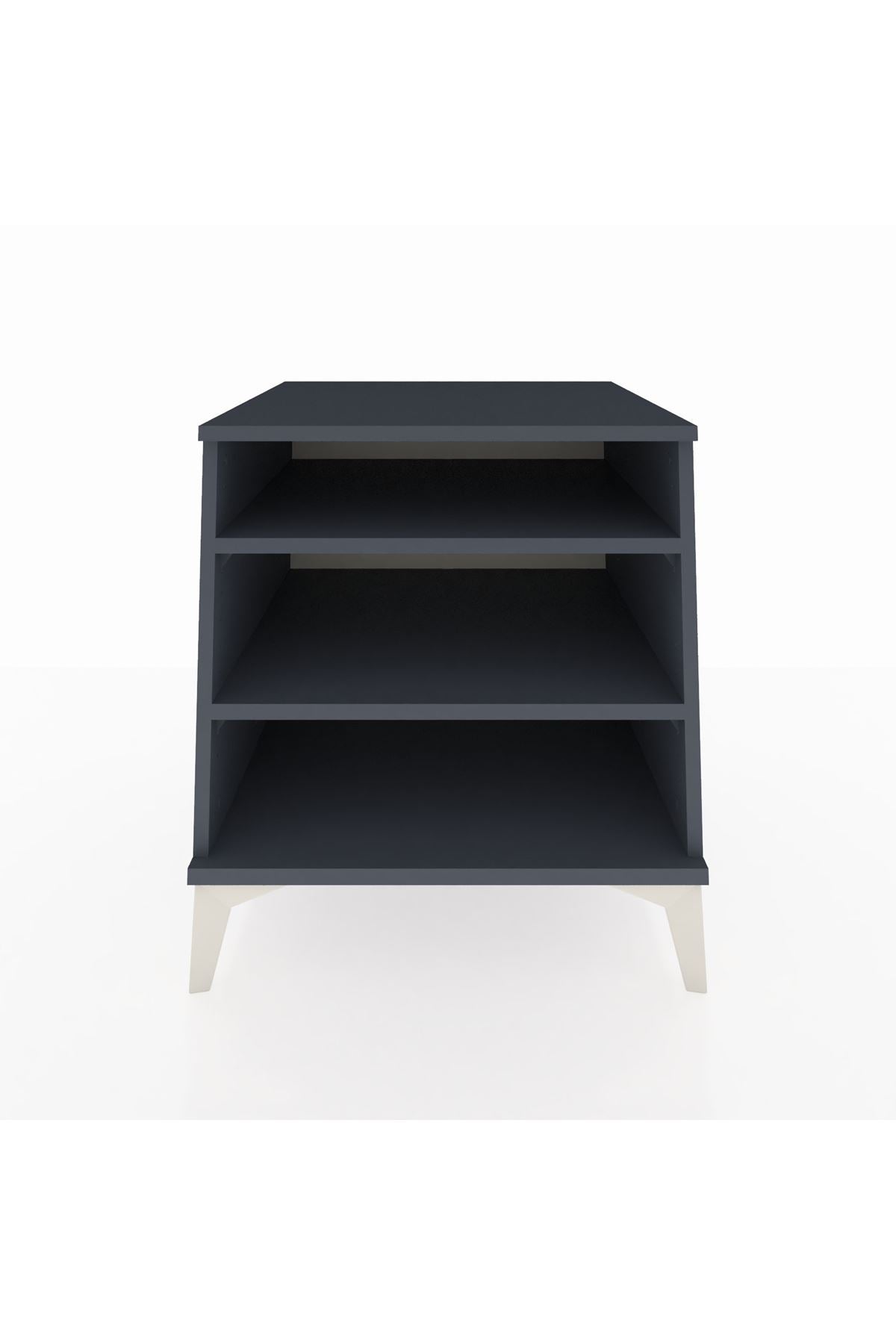 Kronos Komodin 2 Raflı 60x59x64 Antrasit-Antrasit