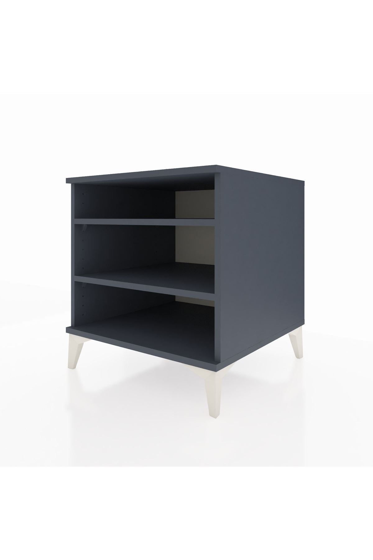 Kronos Komodin 2 Raflı 60x59x64 Antrasit-Antrasit