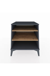 Kronos Komodin 2 Raflı 60x59x64 Antrasit-Çam