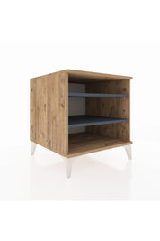 Kronos Komodin 2 Raflı 60x59x64 Çam-Antrasit