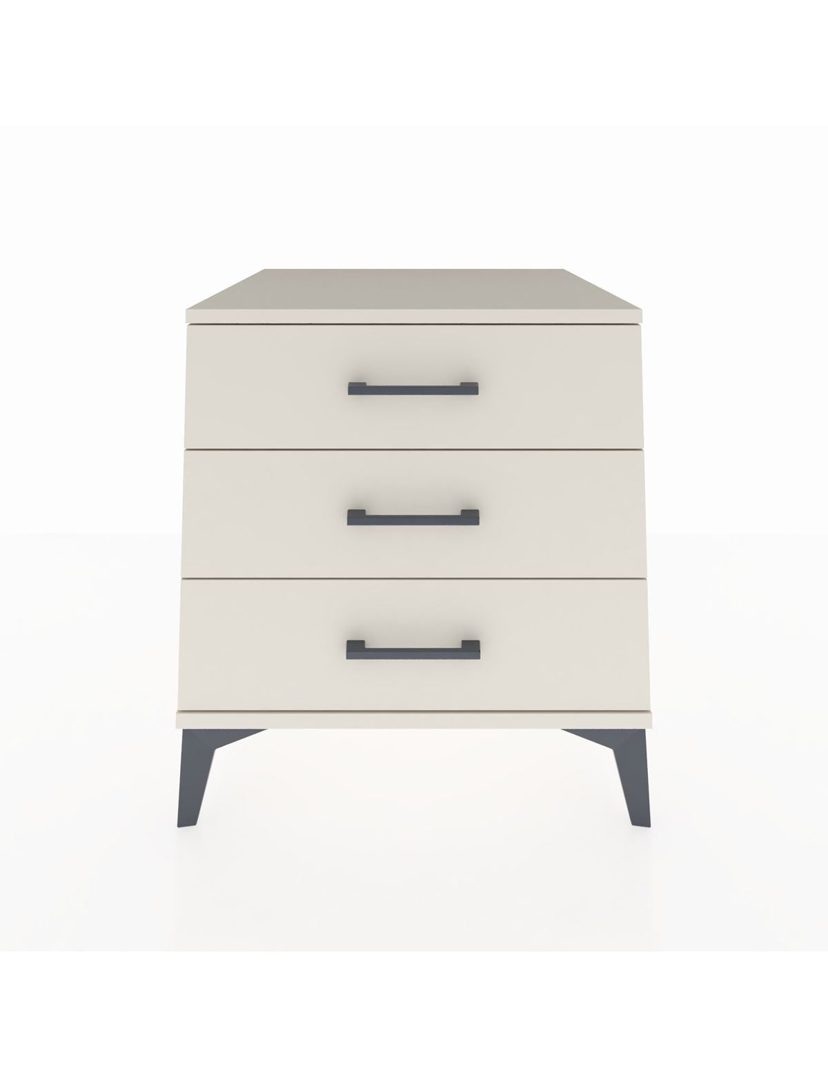 Kronos Komodin 3 Çekmeceli 60x59x64 Aytaşı-Aytaşı