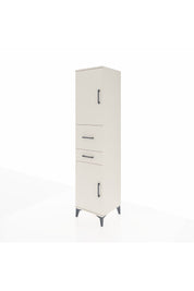 Hyperion Dolap 4 Raflı 2 Çekmeceli 2 Kapaklı 44x44x195 Aytaşı-Aytaşı