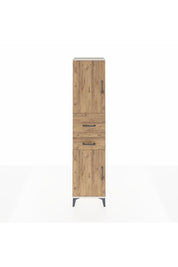 Hyperion Dolap 4 Raflı 2 Çekmeceli 2 Kapaklı 44x44x195 Aytaşı-Çam