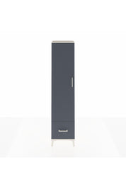 Hyperion Dolap 3 Raflı Tek Çekmeceli Tek Askılı 44x44x195 Aytaşı-Antrasit