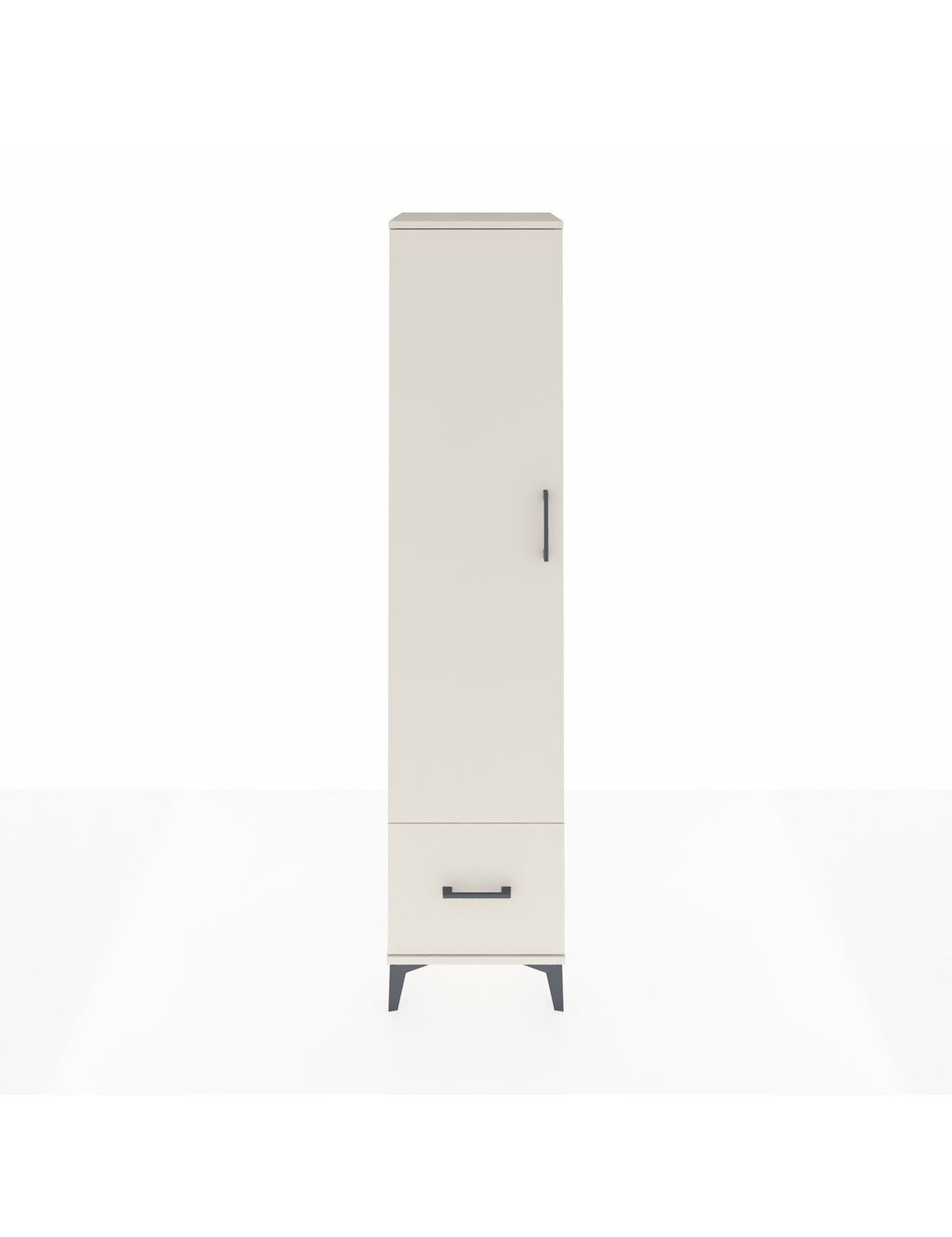 Hyperion Dolap 5 Raflı Tek Çekmeceli Tek Kapaklı 44x44x195 Aytaşı-Aytaşı