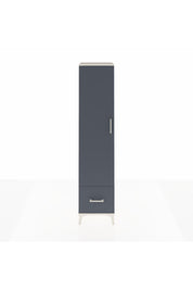 Hyperion Dolap 5 Raflı Tek Çekmeceli Tek Kapaklı 44x44x195 Aytaşı-Antrasit