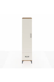 Hyperion Dolap 5 Raflı Tek Çekmeceli Tek Kapaklı 44x44x195 Çam-Aytaşı