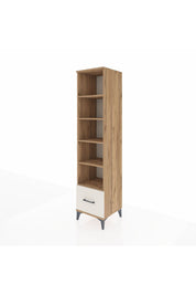 Hyperion Dolap 5 Raflı Tek Çekmeceli 44x44x195 Çam-Aytaşı