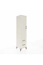 Hyperion Dolap 2 Raflı 2 Çekmeceli Tek Askılı 44x44x195 Aytaşı-Aytaşı