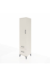 Hyperion Dolap 2 Raflı 2 Çekmeceli Tek Askılı 44x44x195 Aytaşı-Aytaşı