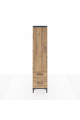 Hyperion Dolap 4 Raflı 2 Çekmeceli Tek Kapaklı 44x44x195
