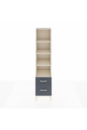 Hyperion Dolap 4 Raflı 2 Çekmeceli 44x44x195 Aytaşı-Antrasit