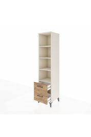 Hyperion Dolap 4 Raflı 2 Çekmeceli 44x44x195 Aytaşı-Çam