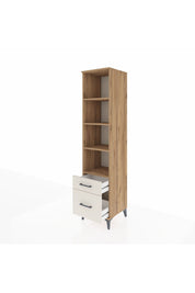 Hyperion Dolap 4 Raflı 2 Çekmeceli 44x44x195 Çam-Aytaşı