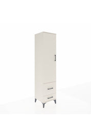 Hyperion Dolap 2 Raflı 2 Çekmeceli Tek Askılı 44x44x195 Aytaşı-Aytaşı