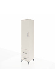 Hyperion Dolap 2 Raflı 2 Çekmeceli Tek Askılı 44x44x195 Aytaşı-Aytaşı