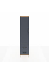 Hyperion Dolap 2 Raflı 2 Çekmeceli Tek Askılı 44x44x195