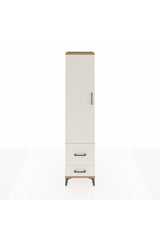 Hyperion Dolap 4 Raflı 2 Çekmeceli Tek Kapaklı 44x44x195