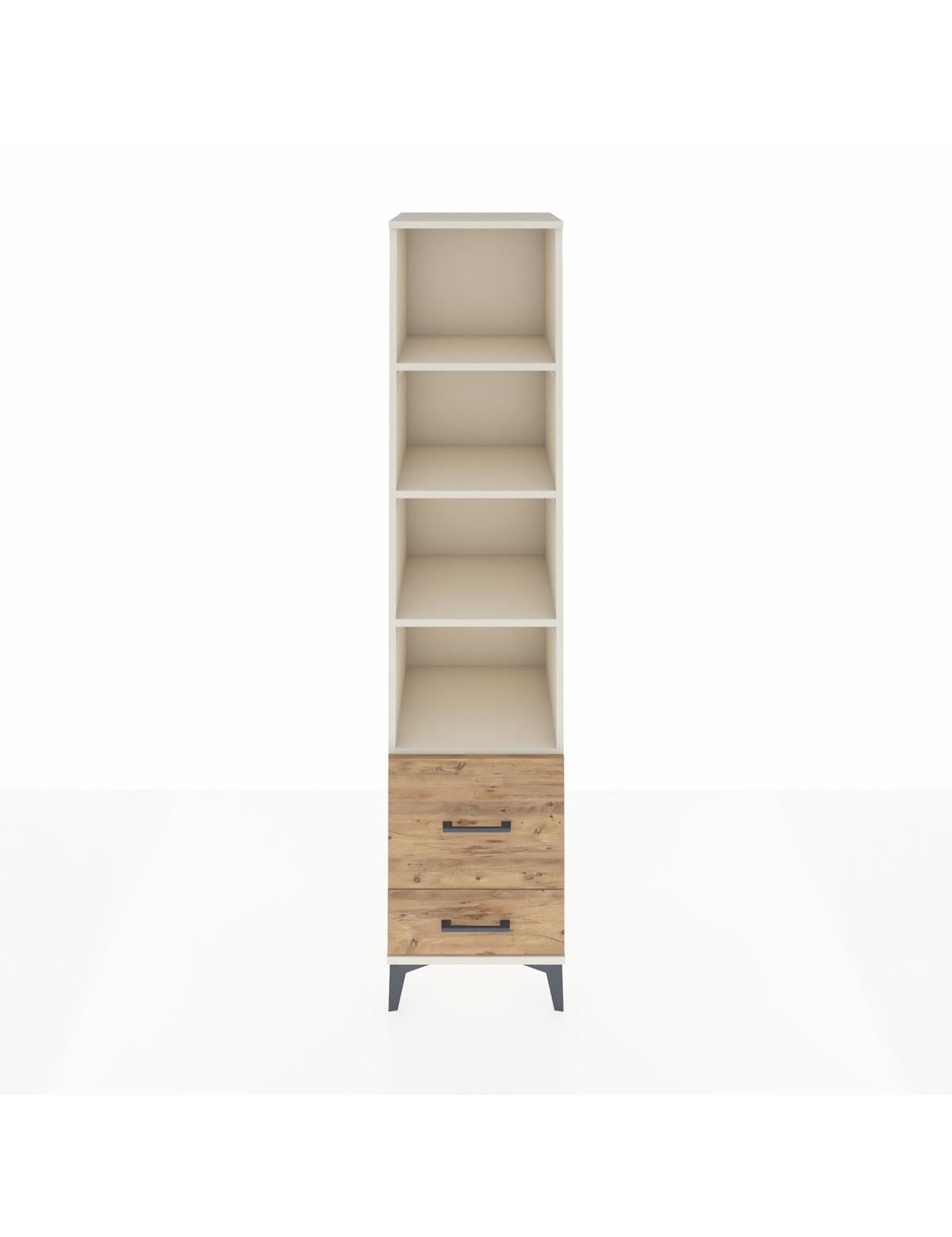 Hyperion Dolap 4 Raflı 2 Çekmeceli 44x44x195 Aytaşı-Çam