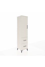 Hyperion Dolap 2 Raflı 2 Çekmeceli Tek Askılı 44x44x195 Aytaşı-Aytaşı