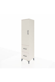 Hyperion Dolap 2 Raflı 2 Çekmeceli Tek Askılı 44x44x195 Aytaşı-Aytaşı