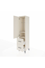 Hyperion Dolap 2 Raflı 2 Çekmeceli Tek Askılı 44x44x195 Aytaşı-Aytaşı