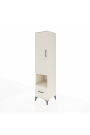 Hyperion Dolap 5 Raflı Tek Çekmeceli Tek Kapaklı 44x44x195 Aytaşı-Aytaşı