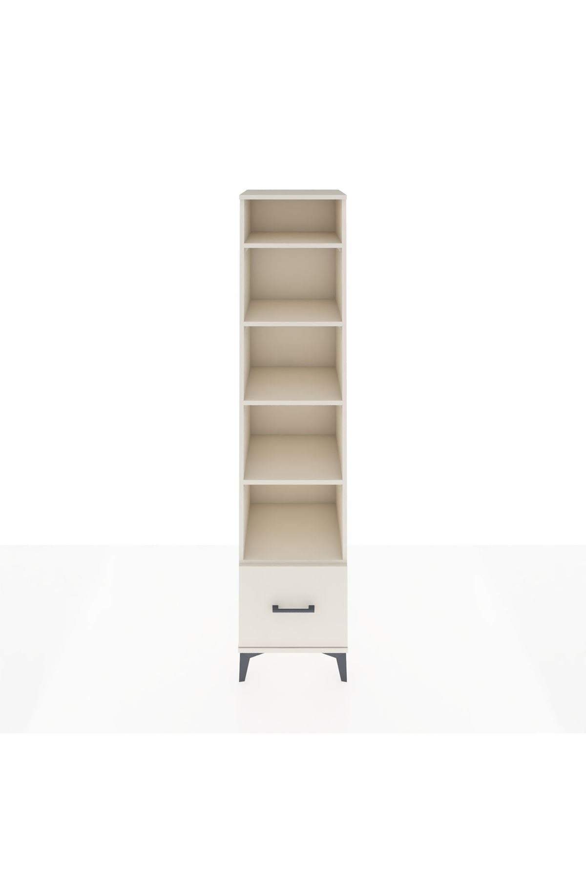 Hyperion Dolap 5 Raflı Tek Çekmeceli 44x44x195 Aytaşı-Aytaşı