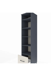 Hyperion Dolap 5 Raflı Tek Çekmeceli 44x44x195 Antrasit-Aytaşı