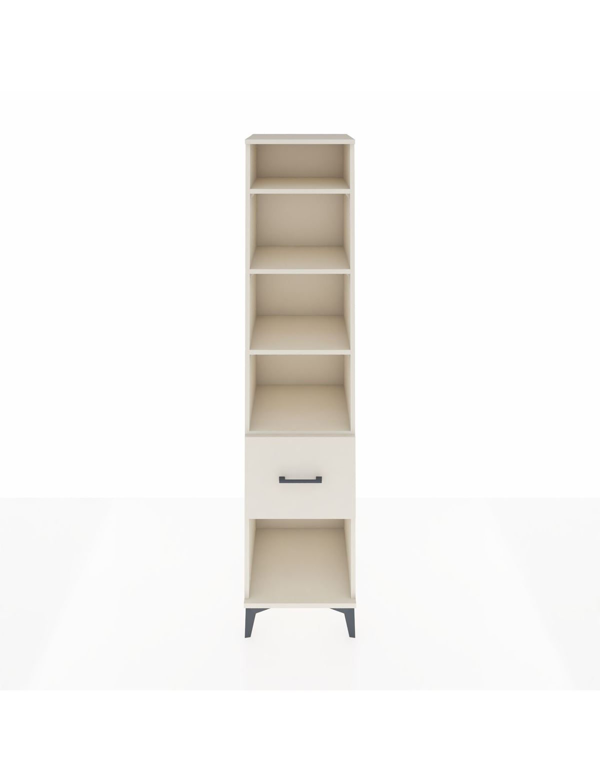 Hyperion Dolap 4 Raflı Tek Çekmeceli 44x44x195 Aytaşı-Aytaşı