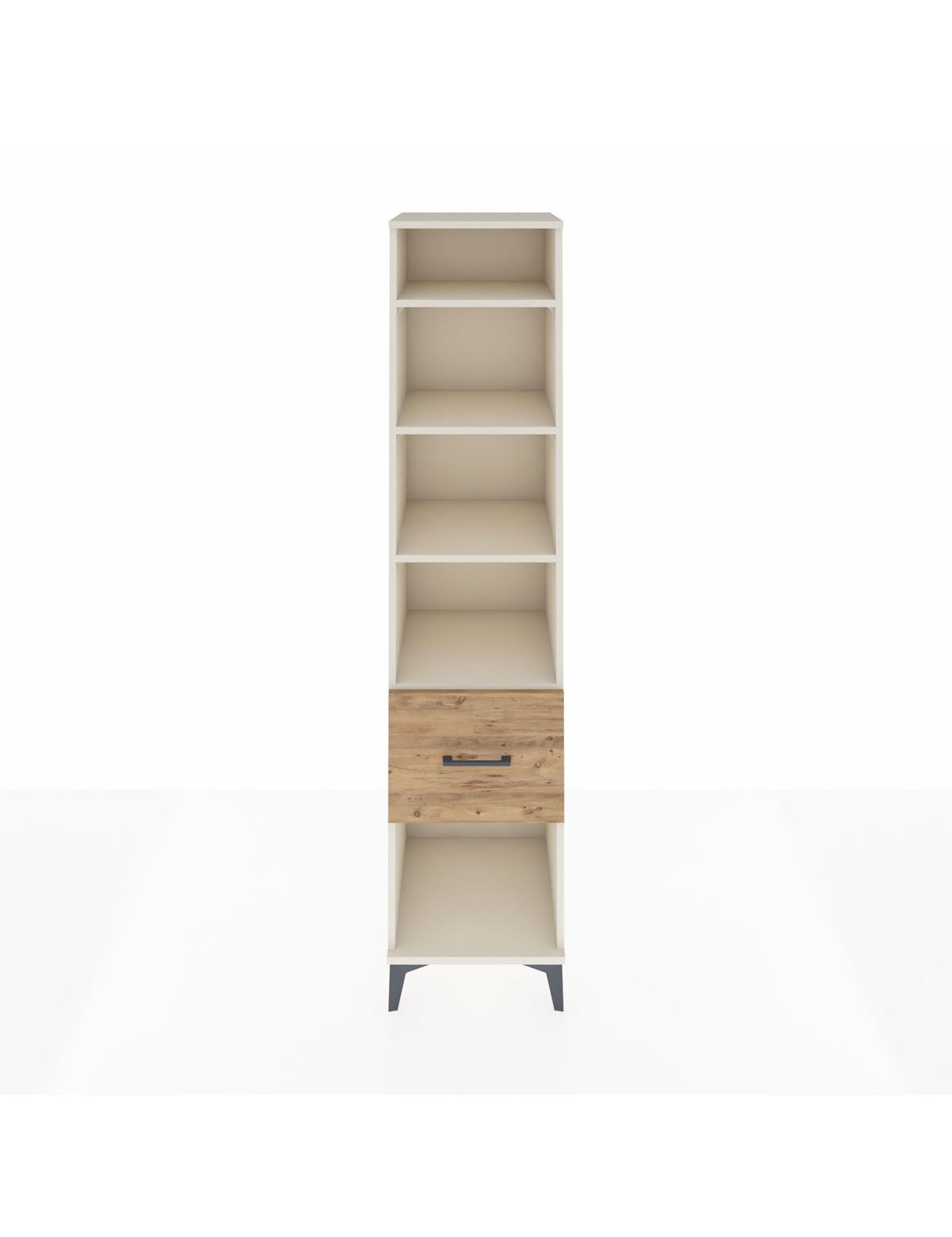 Hyperion Dolap 4 Raflı Tek Çekmeceli 44x44x195 Aytaşı-Çam