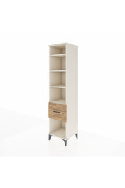 Hyperion Dolap 4 Raflı Tek Çekmeceli 44x44x195 Aytaşı-Çam
