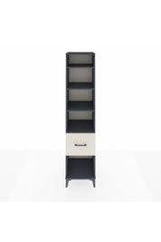 Hyperion Dolap 4 Raflı Tek Çekmeceli 44x44x195 Antrasit-Aytaşı