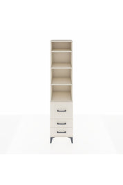 Hyperion Dolap 4 Raflı 3 Çekmeceli 44x44x195 Aytaşı-Aytaşı