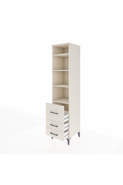 Hyperion Dolap 4 Raflı 3 Çekmeceli 44x44x195 Aytaşı-Aytaşı