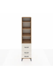 Hyperion Dolap 4 Raflı 3 Çekmeceli 44x44x195 Çam-Aytaşı