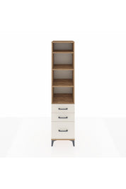 Hyperion Dolap 4 Raflı 3 Çekmeceli 44x44x195 Çam-Aytaşı