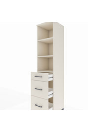 Hyperion Dolap 3 Raflı 3 Çekmeceli 44x44x195 Aytaşı-Aytaşı